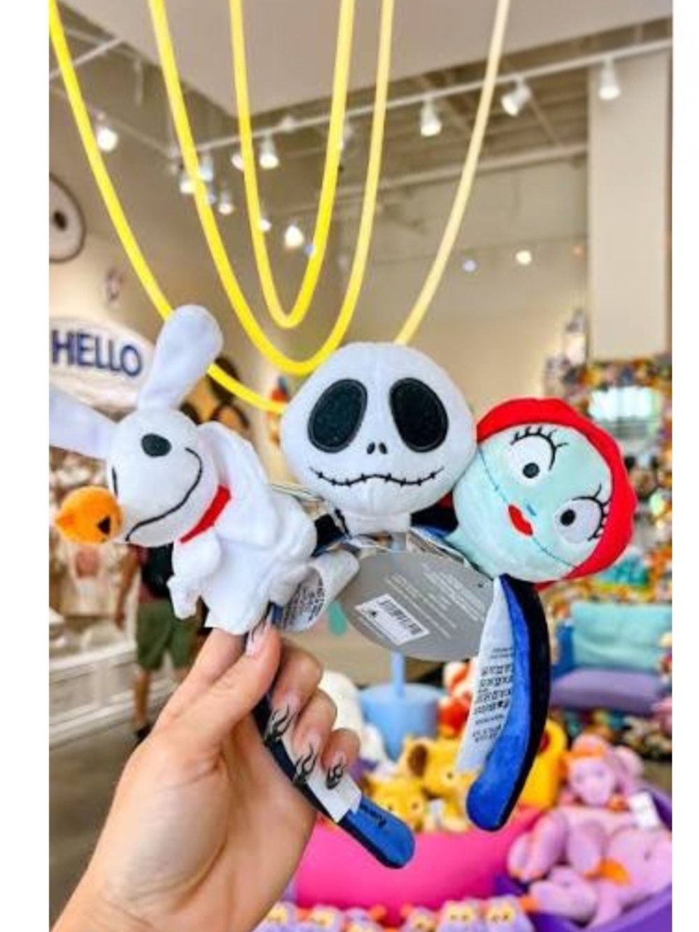 Disney Nightmare Before Christmas Characters W Headband